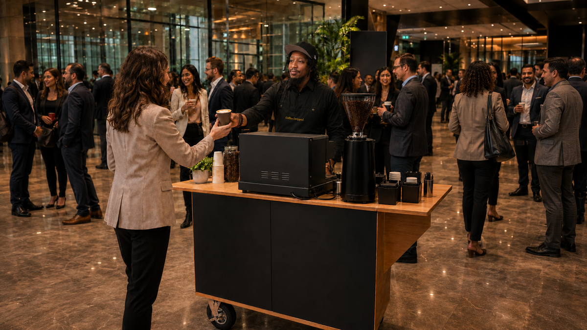 Premium Mobile Coffee Cart Package